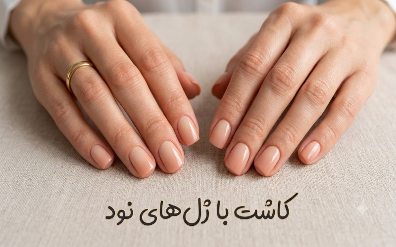 کاشت ناخن با ژل های نود